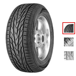 4x4 tyre on an Irish road